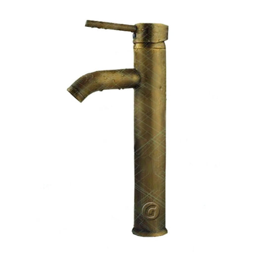 Griferia Mezclador Paralavamanos Vintage Bronce Antiguo Alto