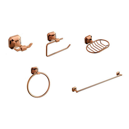 Juego De Accesorios Oro Rosa X5 Piezas Tenesse
