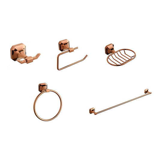 Juego De Accesorios Oro Rosa X5 Piezas Tenesse