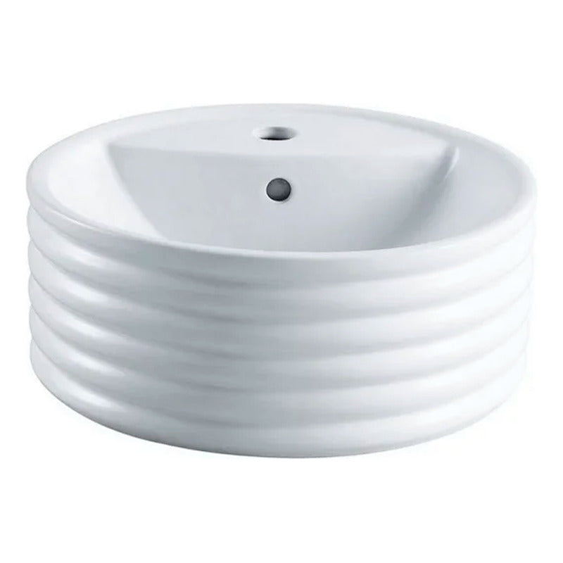 Lavamanos Redondo Vessel Blanco