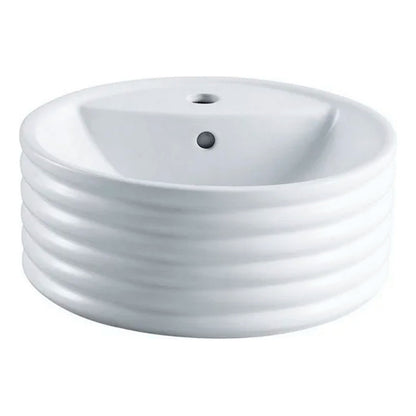 Lavamanos Redondo Vessel Blanco