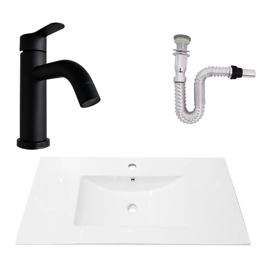 Kit Placa Lavaman.91*46.5cm+griferia Monocontrol+push Flex26