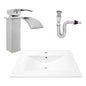 Kit Placa Lavam. 71*46.5cm+griferia Monocontrol+push Flex22