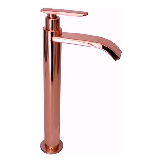 Grifería Monocontrol Lavamanos Alta Agua Fría Vintage Rose