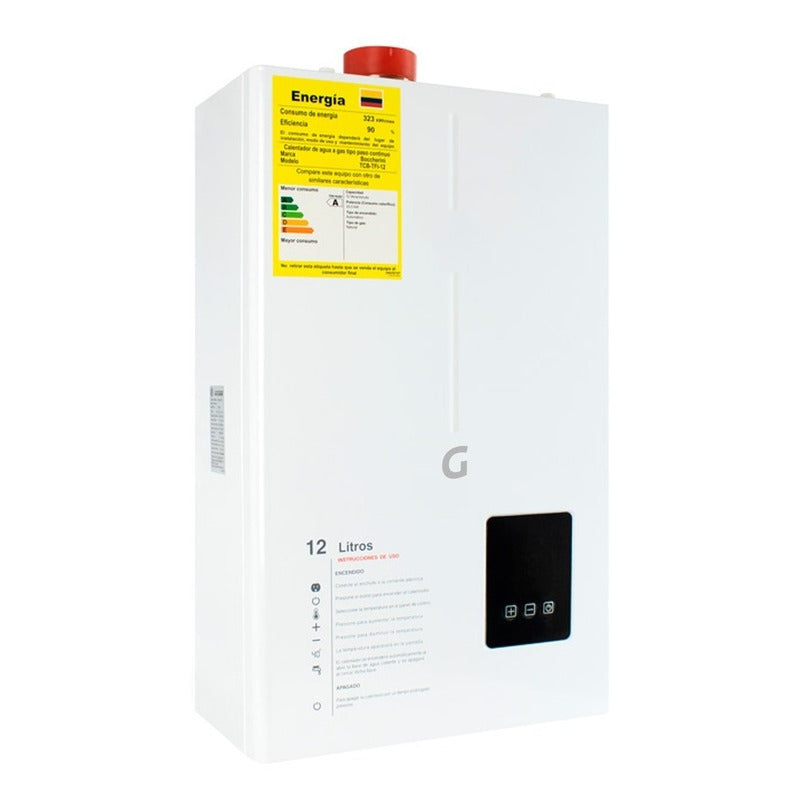 Calentador Paso A Gas 12 Lts