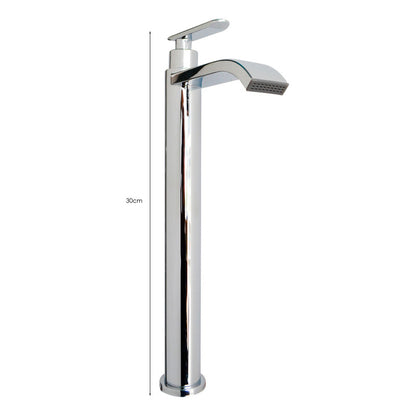 Kit Lavamanos Cuadrado+griferia Agua Fria Cromada+push