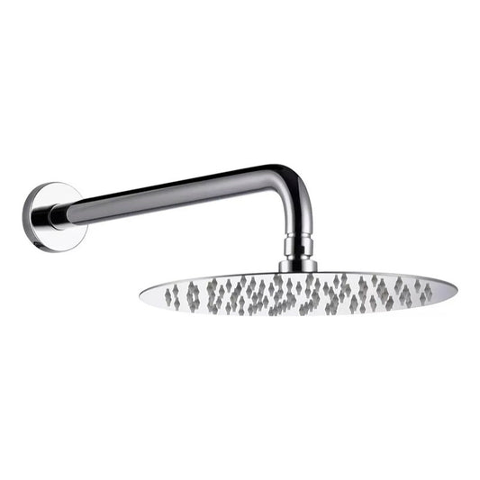 Ducha Redonda+ Tubo Redondo Acero