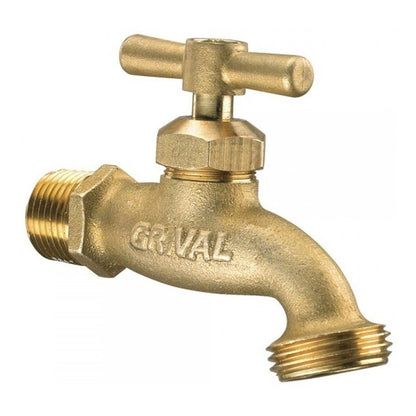 Llave Grifo Bronce Jardin Grifería Llave Jardín Corriente Bronce