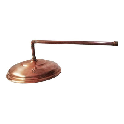 Ducha Cobre 25cm Con Tubo De 40cm
