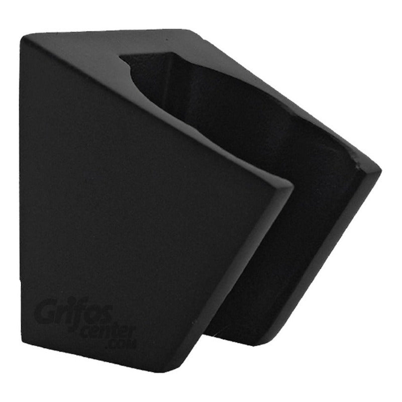 Soporte De Teleducha Cuadrado Negro Acero