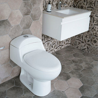 Sanitario Olimpia Alongado Blanco