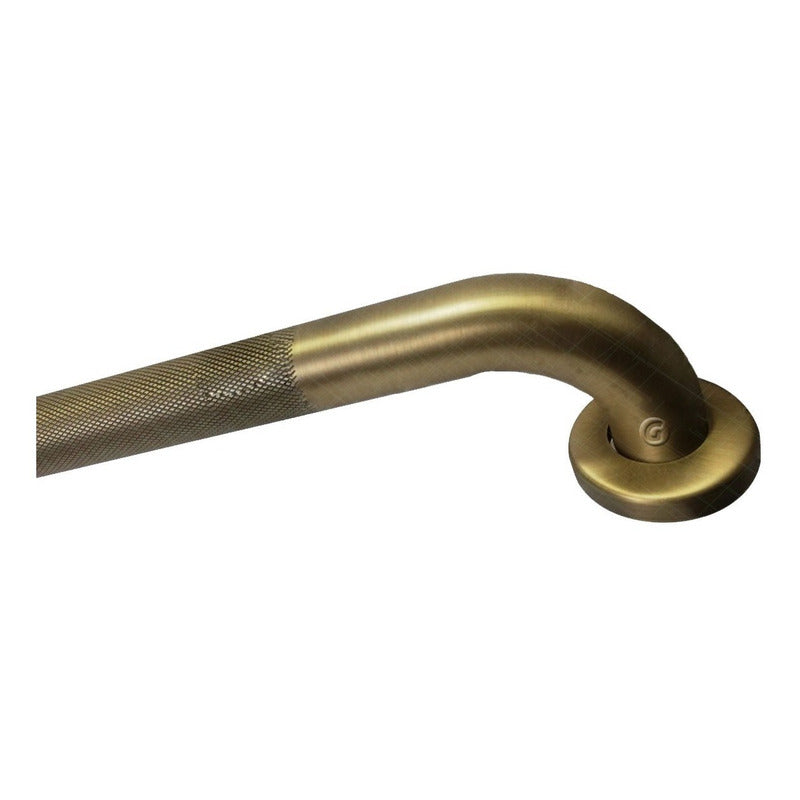 Barra Seguridad Vintage Bronce Antiguo 60cm