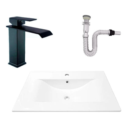 Kit Placa Lavam. 71*46.5cm+griferia Monocontrol+push Flex15