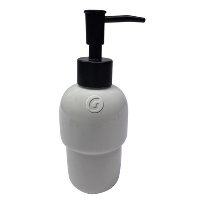 Soporte + Dispensador De Jabon Negra