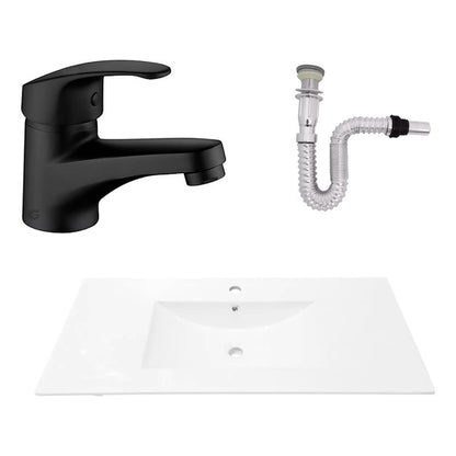 Kit Placa Lavama.101*46.5cm+griferia Monocontrol+push Flex29