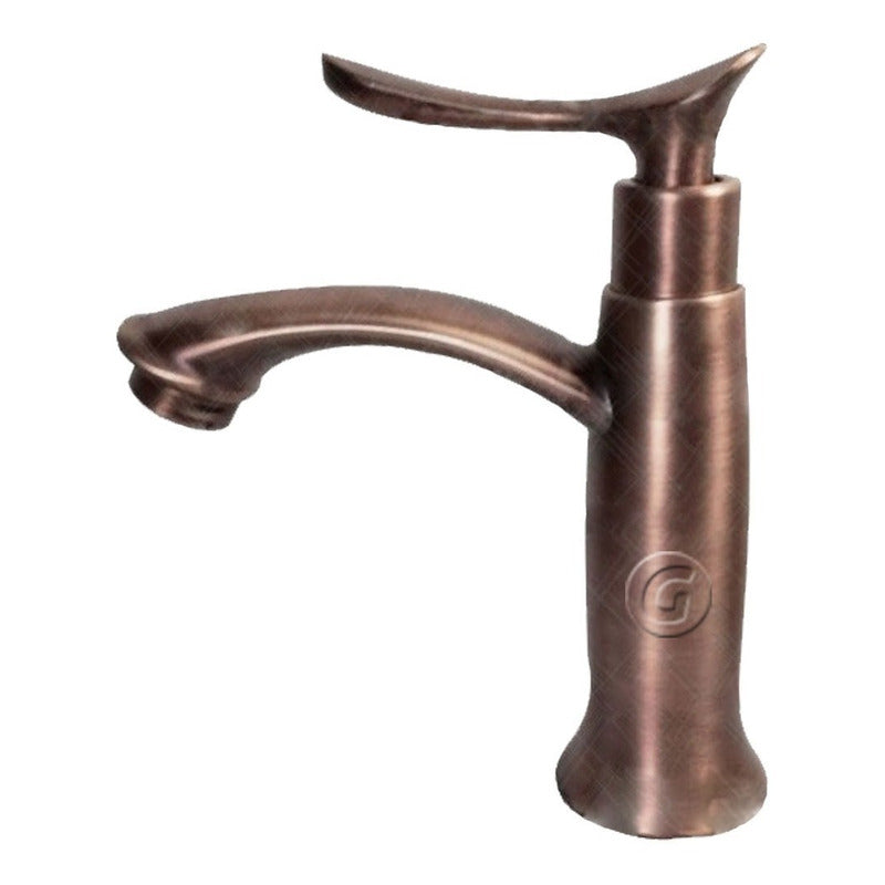 Griferia Para Lavamanos Vintage Cobre Antiguo (agua Fria)