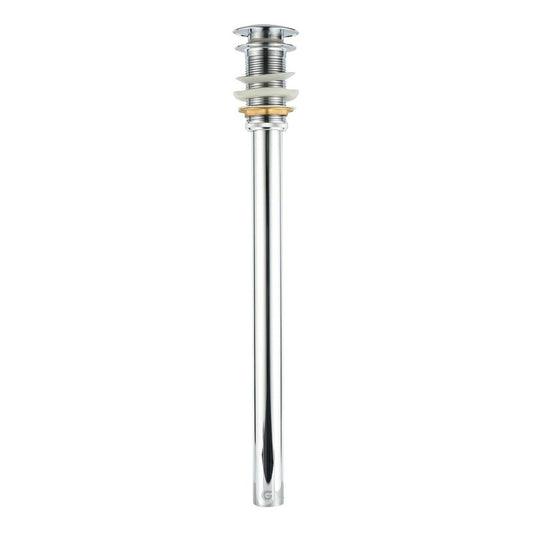 Desague De Push Cromado Sin Rebose Cuerpo En Laton
