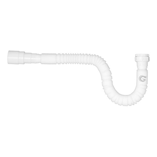 Sifon 1 Salida Flexible Extralargo Min 60cm Max 1.70 Mts