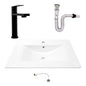Kit Placa Lavam. 71*46.5cm+griferia Agua Fria+push Flex.11