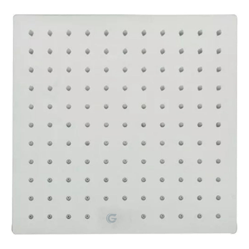 Ducha Cuadrada Acero 304 - 10 PuLG.