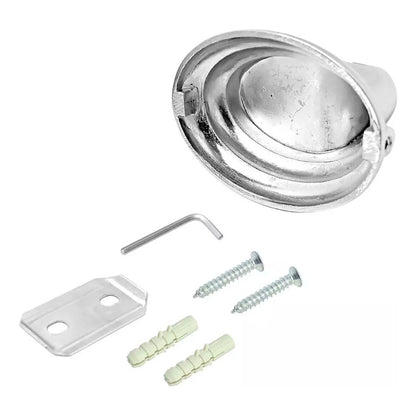 Perchero Para Baño Metálico Cromado