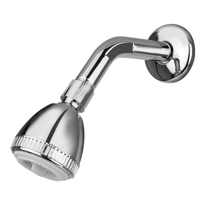 Set Ducha Plastica Tubo Curvo De 6cm