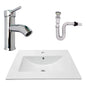 Kit Placa Lavam. 61*46.5cm+griferia Monocontrol+push Flex24