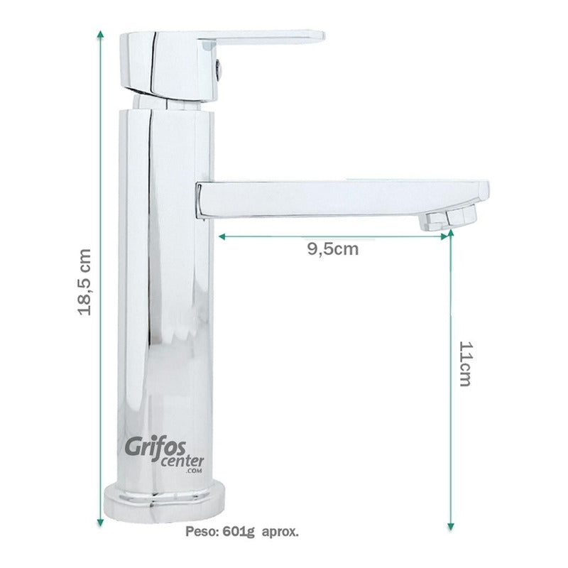 Grifería Lavamanos Agua Fría Baja Bilbao