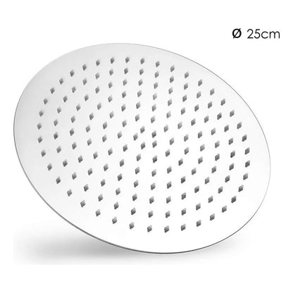 Ducha Redonda+ Tubo Redondo Acero