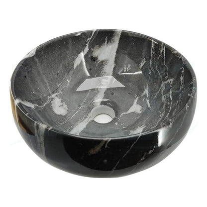 Lavamanos Redondo De Sobreponer En Porcelana (onix)