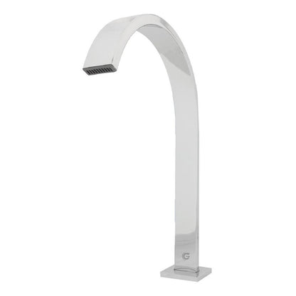 Grifería Cuello Delgado Cuadrado De Mesa