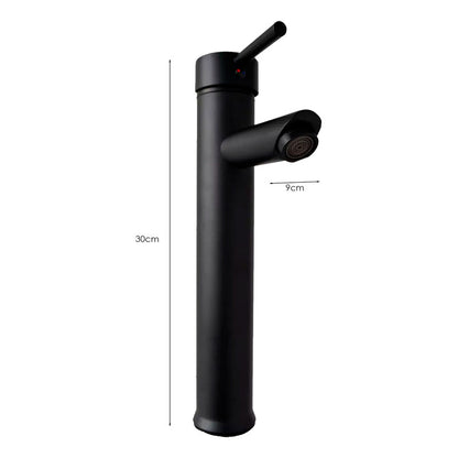 Kit Lavamanos Cuadrado+grifo Monocontrol Negro Plana+ Push