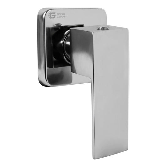 Registro De Ducha Cuadrado Agua Fría Cromado