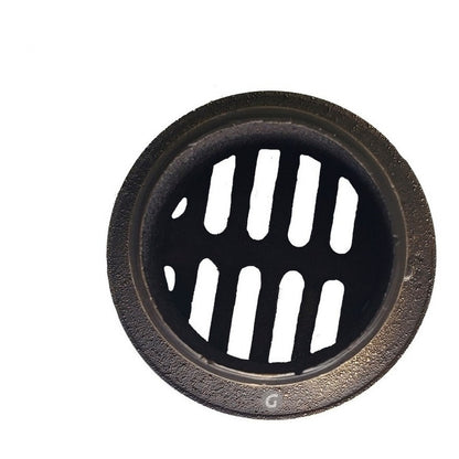 Rejilla Sifón De Piso De 3x2 Cobre Antiguo Vitage