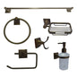 Juego De Accesorios Para Baño 6 Piezas Bronce Antiguo Vintag