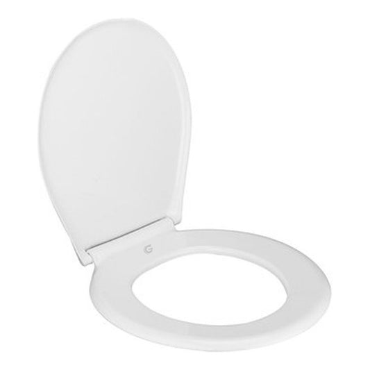 Asiento Universal Para Sanitario Redondo Blanco