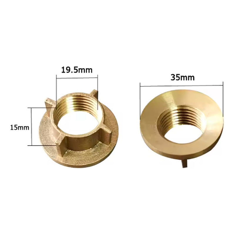 Repuesto Tuerca De 1/2 En Bronce