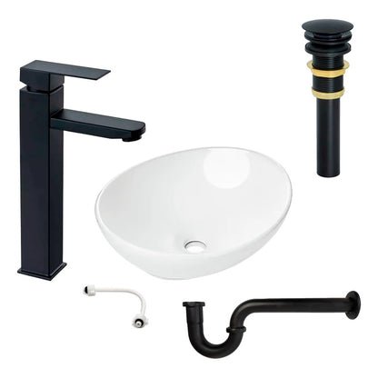 Combo Lavamanos Canoa + Grif.monocontrol + Push Y Sifon Ng6