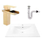 Kit Placa Lavam. 71*46.5cm+griferia Monocontrol+push Flex10