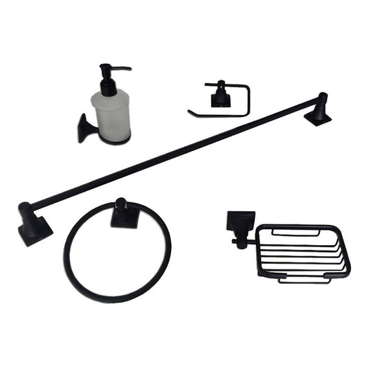 Accesorios Para Baño Cromado Capadocia X 6 Piezas
