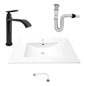 Kit Placa Lavamanos 81*46.5cm+griferia Agua Fria+push Flex.2