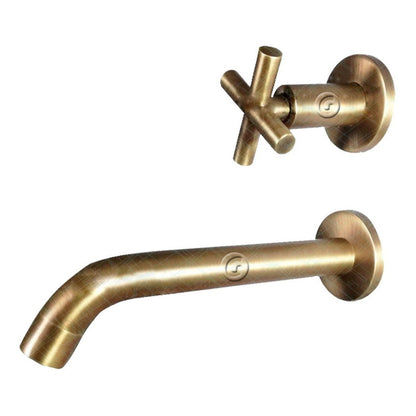 Griferia Pared Vintage Bronce Antiguo (agua Fria)