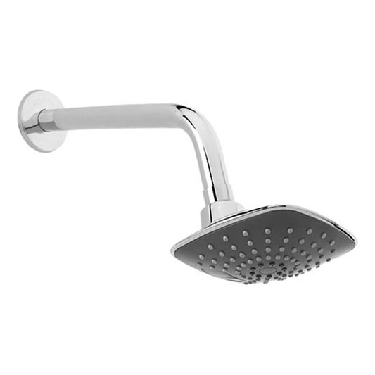 Regadera Circular Cromada En Abs De 6 Pulgadas