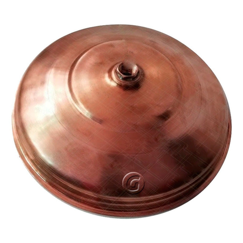 Ducha En Cobre 20cm Sin Tubo