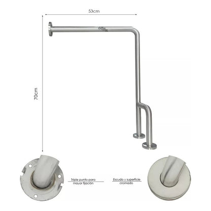 Barra Seguridad Piso Pared