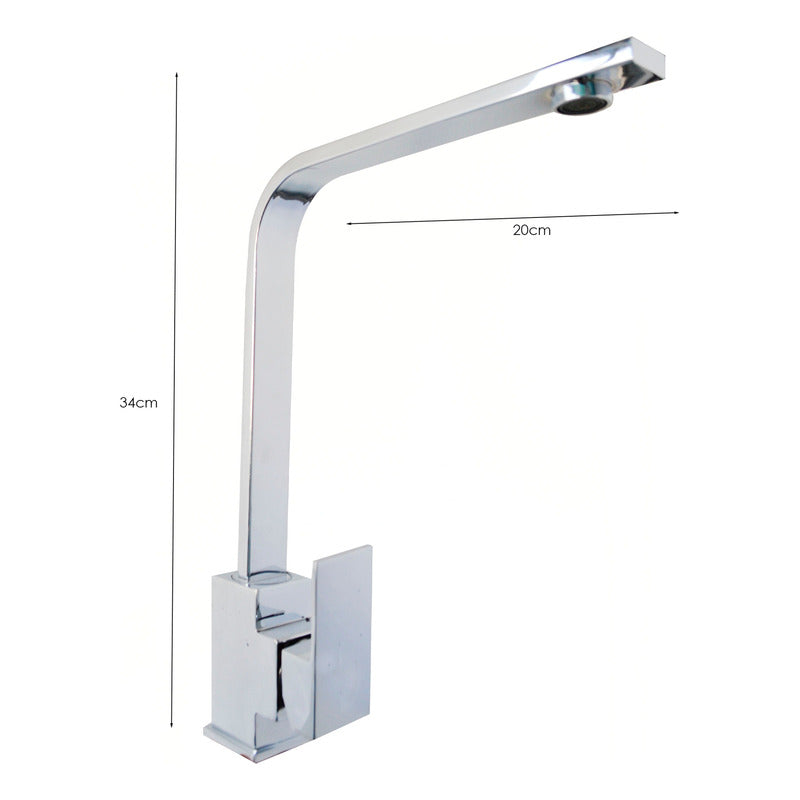 Llave Griferia Lavaplatos Mezclador Acero Inoxidable