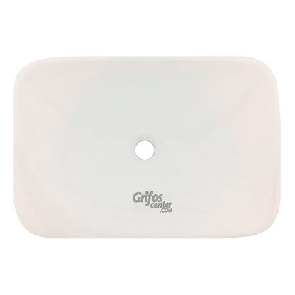 Lavamanos En Cerámica Rectangular Esquina Suave