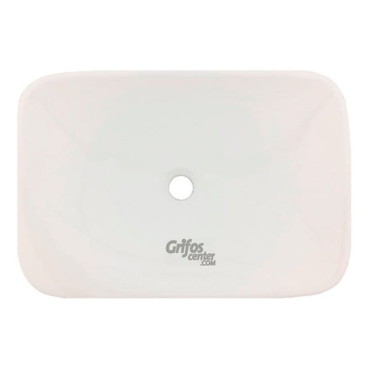 Lavamanos En Cerámica Rectangular Esquina Suave