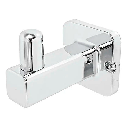 Perchero Para Baño Cuadrado Cromado Barú