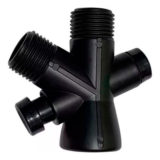 Desviador De Ducha Color Negro